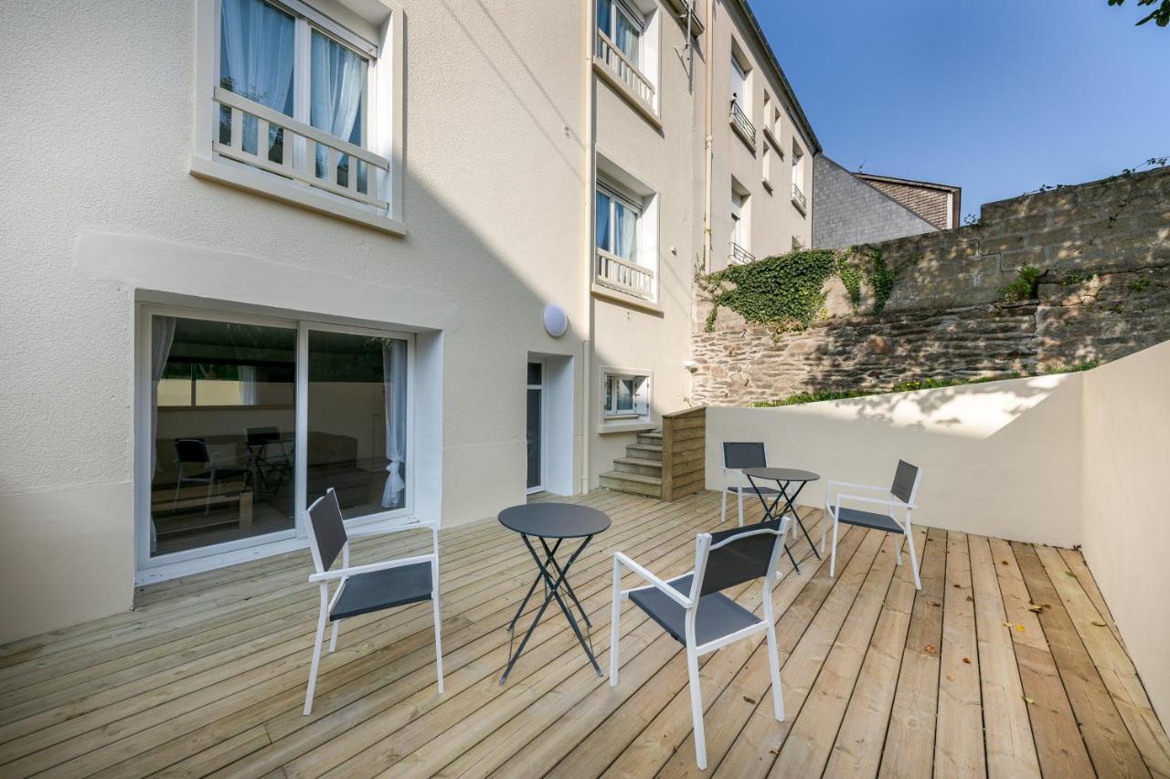 La Belle Poule : Chambre Spacieuse Avec Sdb Privative, Cuisine Et Salon Partages, Terrasse, Proche Facs Et Centre Μπρεστ Εξωτερικό φωτογραφία